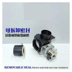 Alley 2inch 90degree Drain Valve Compatible for Speed Queen Washer 209/00463/00(Normal Close 110V)