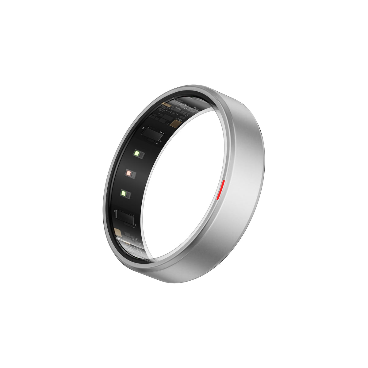 POBOVi Gen2 Titanium Smart Ring, Rosegold, Matte, Size 11