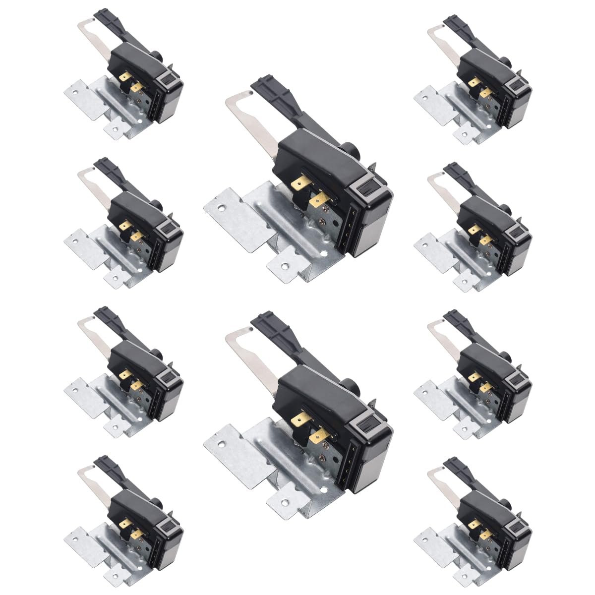 134101800 Washer Lid Switch Lock Assembly for Frigidaire 5303306138 10-PACK
