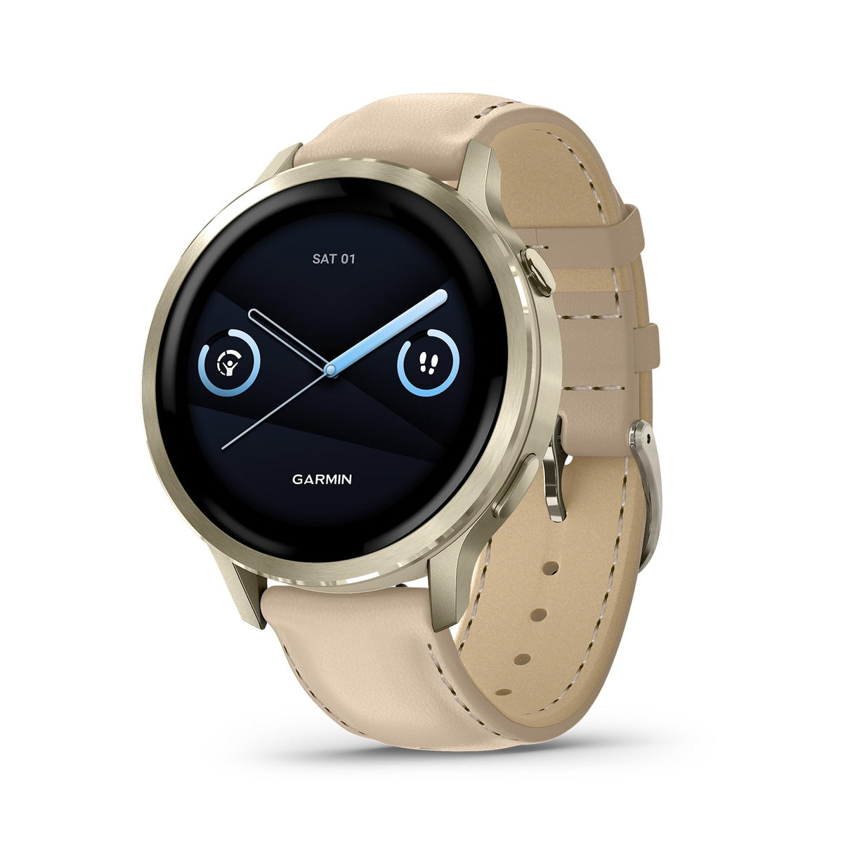 Garmin Venu® 4, Advanced Fitness Smartwatch, 45mm, Black Silicone