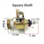 Washing Machine Clutch Assembly With 11 Teeth Square Shaft Bearing, Reducer Bearing Replacement Part(Square Shaft)