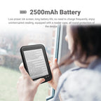 Yoidesu E Reader, 6in 800x600 HD E Reader, Ink Ebook Readers with Protective Case, Support FM, Music Playback, Electronic Device(#3)