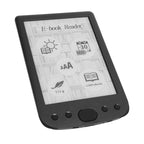 6 Inch Electric Book Reader with E Ink Screen, Portable Digital Ebook Reader, Lightweight Touch Screen Reader for PDF EPUB MOBI TXT, 8GB Memory 2500mAh Battery