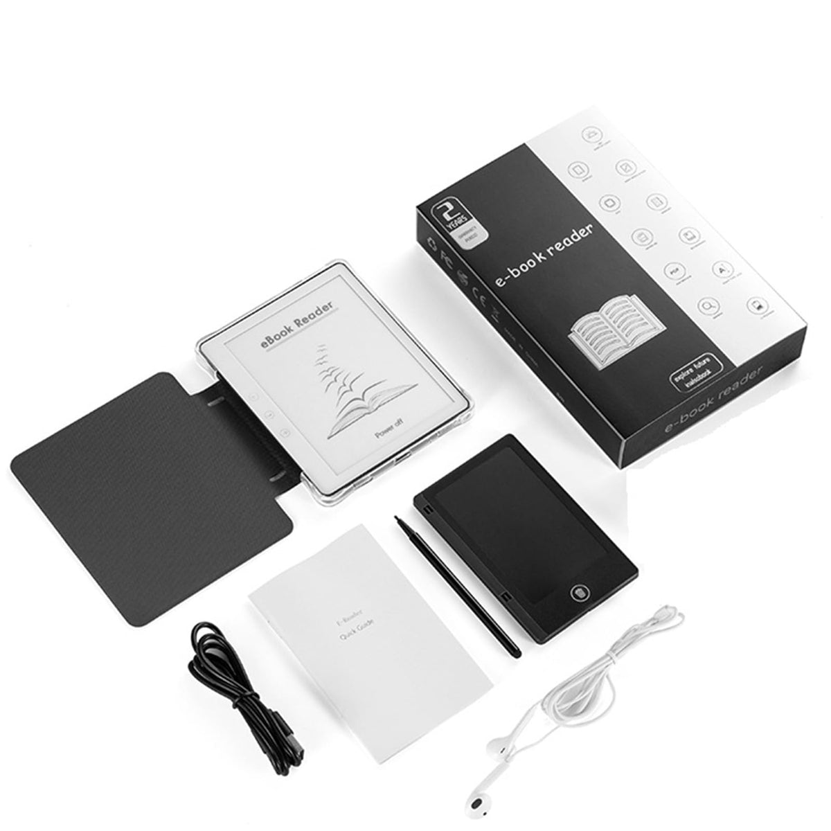 Generic 5.76 Inch Digital Book Reader Slim Design with Weeks Battery Life for Avid Readers on the Move (1G+16G)