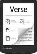 PocketBook Verse E-Readers | Eye-Friendly 6'' E-Ink Carta™ HD Touchscreen | Adjustable SMARTlight | Up to 1 Month of Battery Life | WiFi & Memory Card Slot | E-Book Reader in Misty Grey