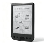 EBTOOLS 6 Inch E Reader, Large Touch Screen with 800x600 High Resolution, Adjustable Font Sizes, Text Highlighting, Paper Like Display, Supports PDF EPUB MOBI, Long Battery Life (8G)
