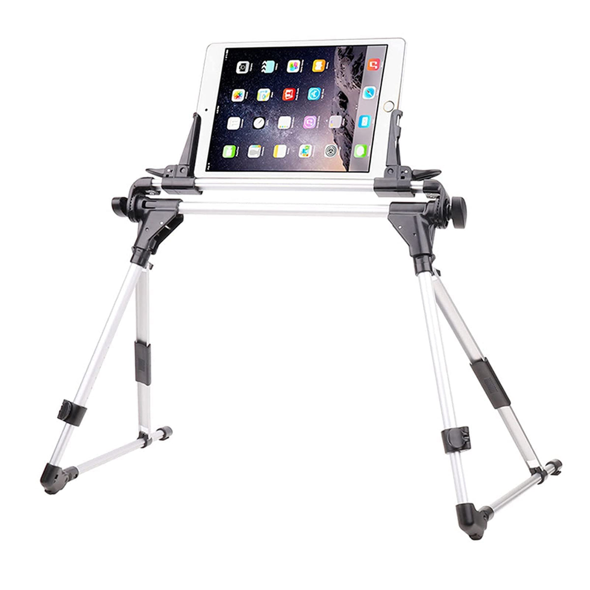 Tablet Stand Adjustable Phone/Tablet Holder with Steel Arm Lazy Mount Holder Stand for All 4"-10.5" Phones Tablet E-Readers Switch and More Devices