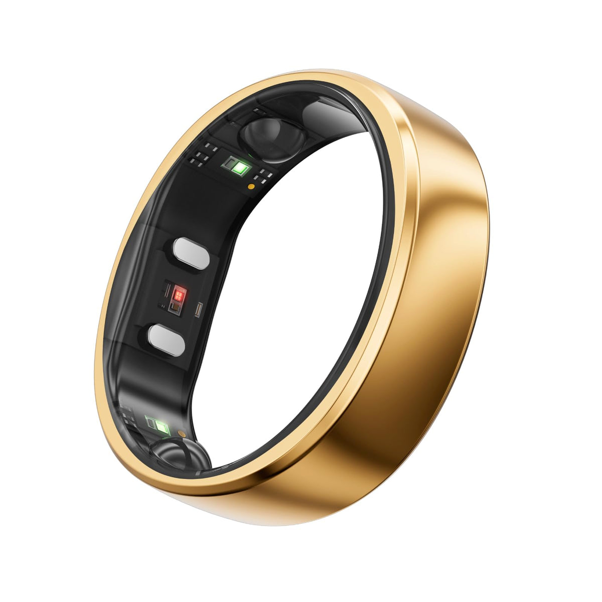 RingConn Gen 2 Smart Ring - Sleep Apnea Monitoring(Gold, Size 8)