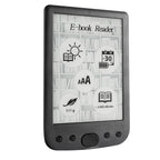 EBTOOLS 6 Inch E Reader, Large Touch Screen with 800x600 High Resolution, Adjustable Font Sizes, Text Highlighting, Paper Like Display, Supports PDF EPUB MOBI, Long Battery Life (8G)
