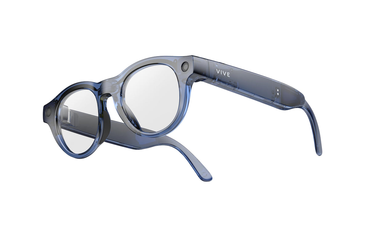 HTC Vive Eagle AI Glasses – Pantos Sunglasses, Charcoal Black