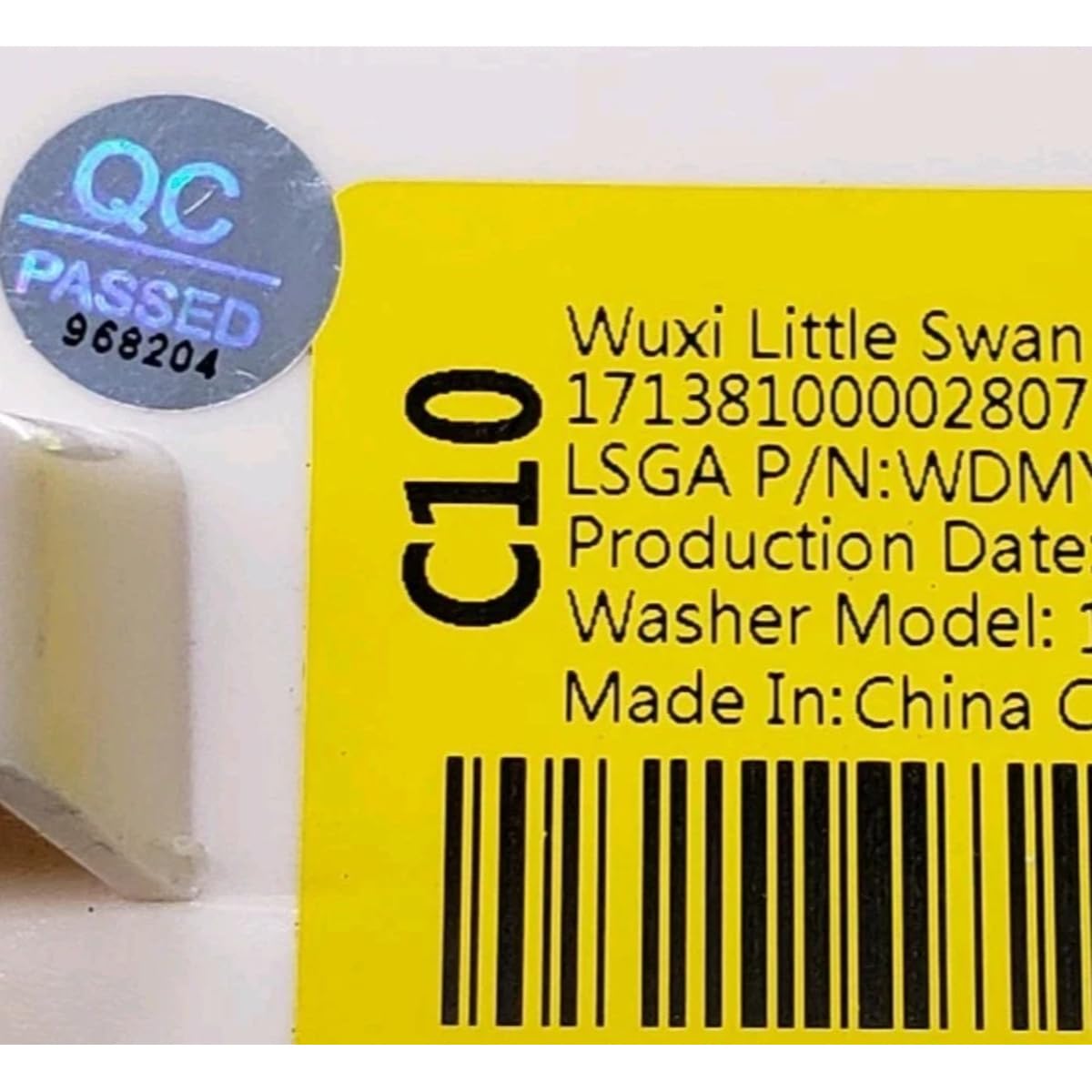 Replacement for GE Washer Control 17138100002807 1-Year Warranty Free Same Day Ship # Used compatible with GE 17138100002807.