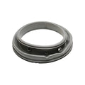 Washer Bellow Door Boot Seal Gasket Replacement, Black Rubber, Universal, Flat, Stainless Steel, Whirlpool, Maytag, Crosley, Amana Compatible