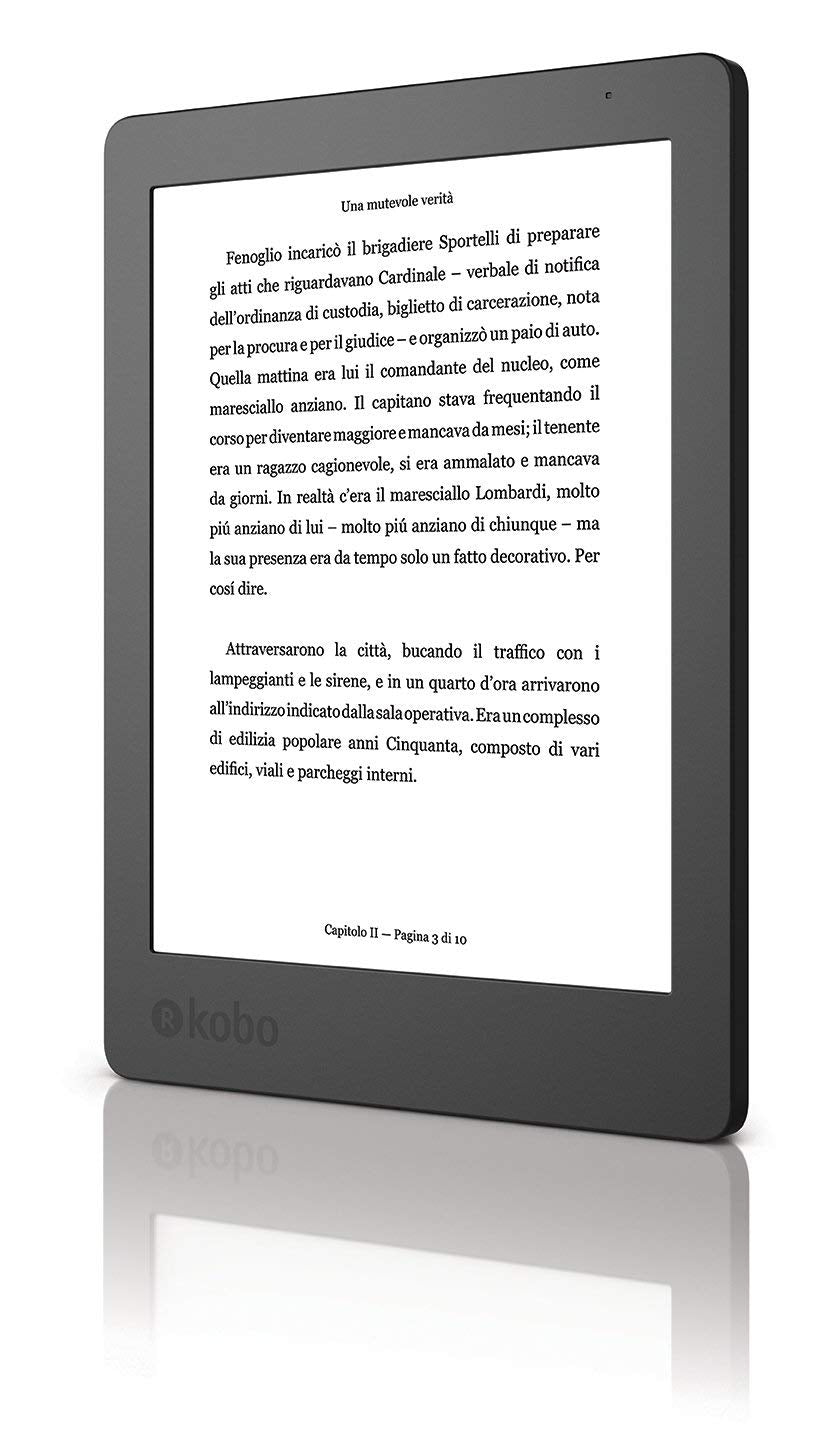 Kobo Aura - eBook reader - 4 GB - 6"(N236-KU-BK-K-EP)