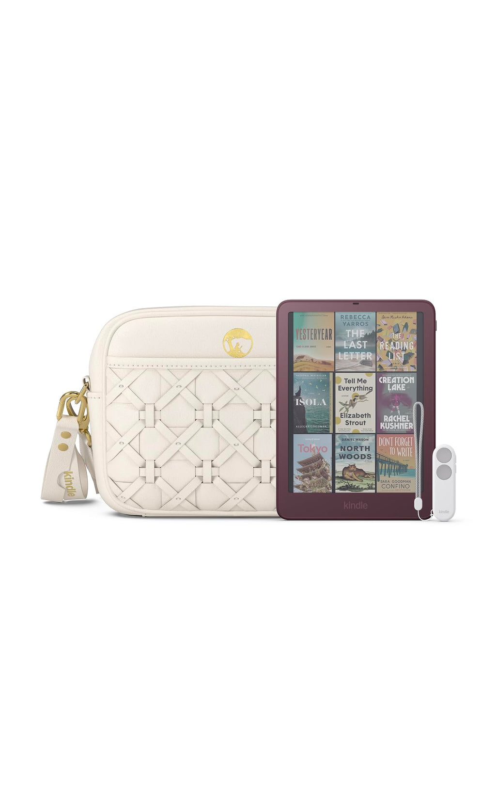 Amazon Kindle Colorsoft Bundle: Includes, Kindle Colorsoft Signature Edition 32GB | Fig, Kindle Click & Sling Bag | Dune