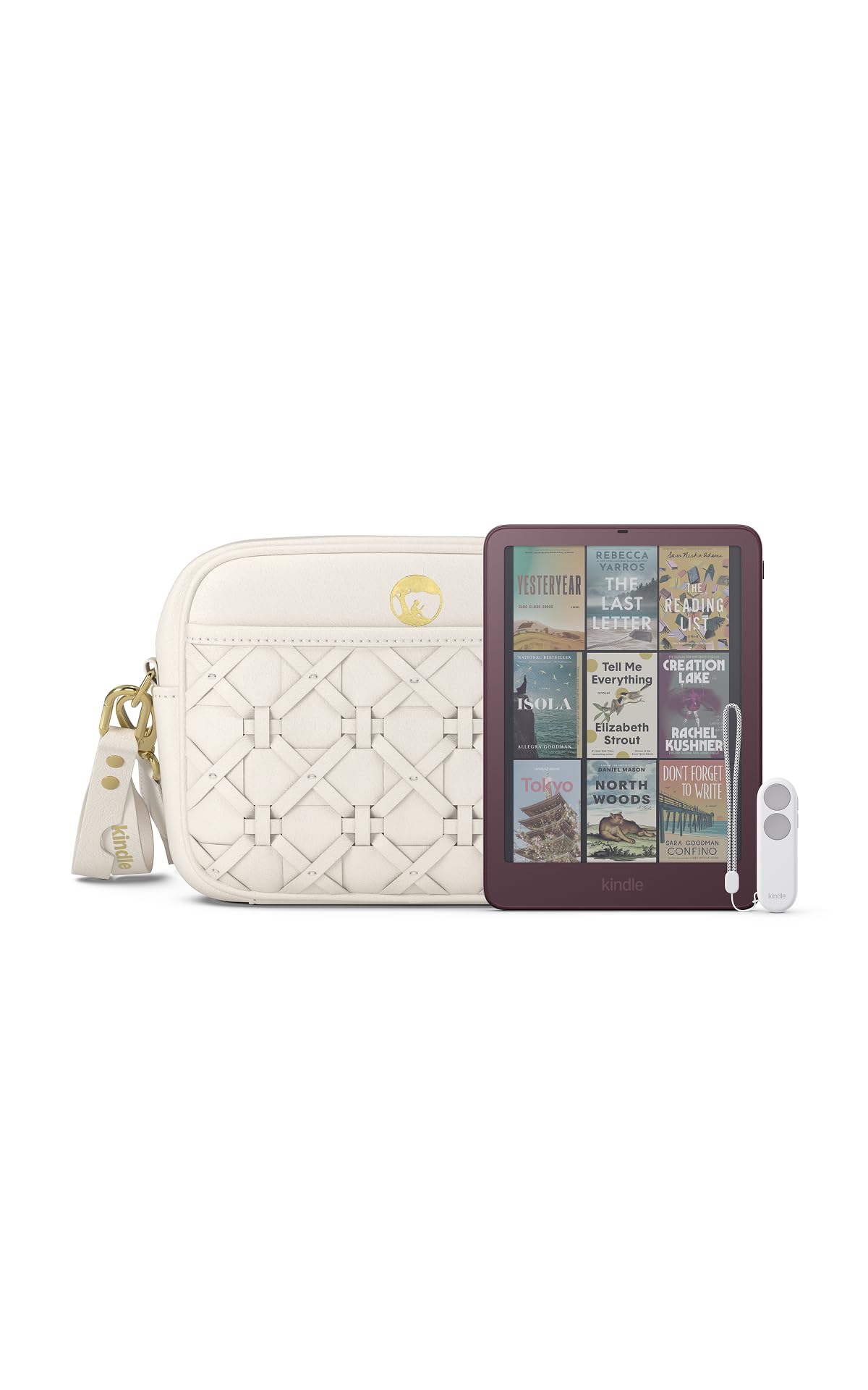Amazon Kindle Colorsoft Bundle: Includes, Kindle Colorsoft Signature Edition 32GB | Fig, Kindle Click & Sling Bag | Dune
