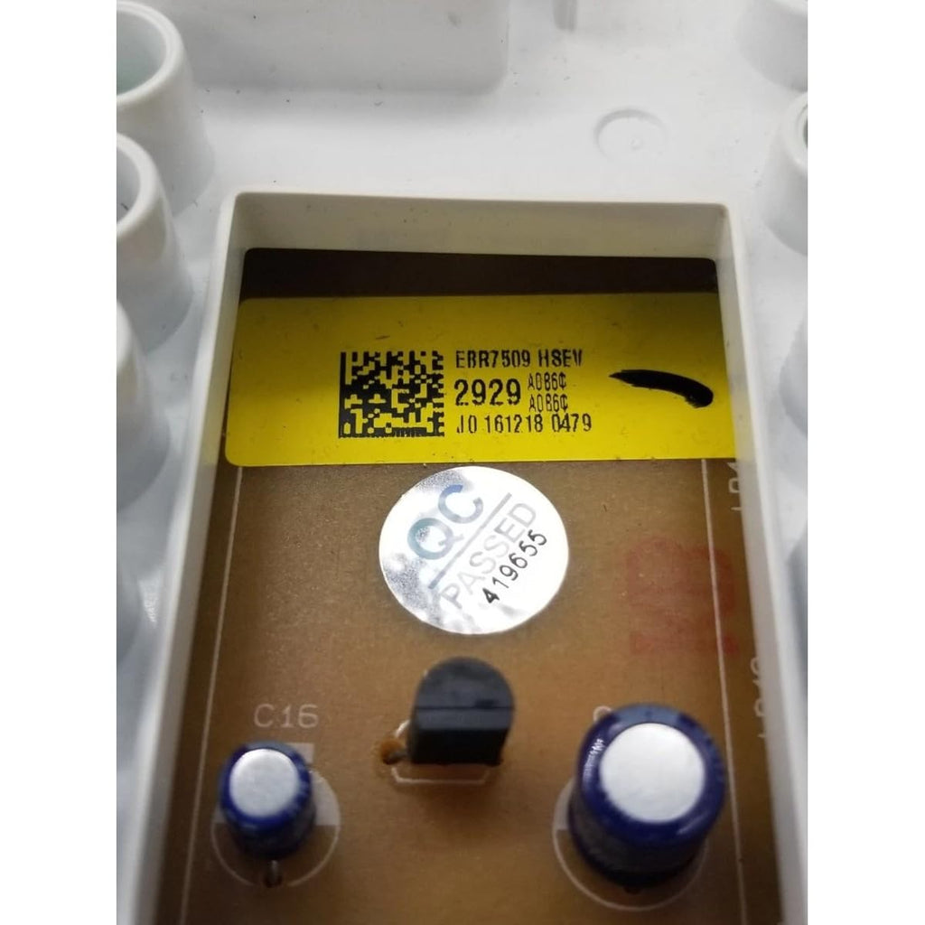 Replacement for LG Washer Control Board EBR75092929 1-Year Warranty Free Same Day Ship # Used compatible with LG EBR75092929.