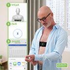 Bioheart 24/7 Continuous Heart Monitor Chest Strap