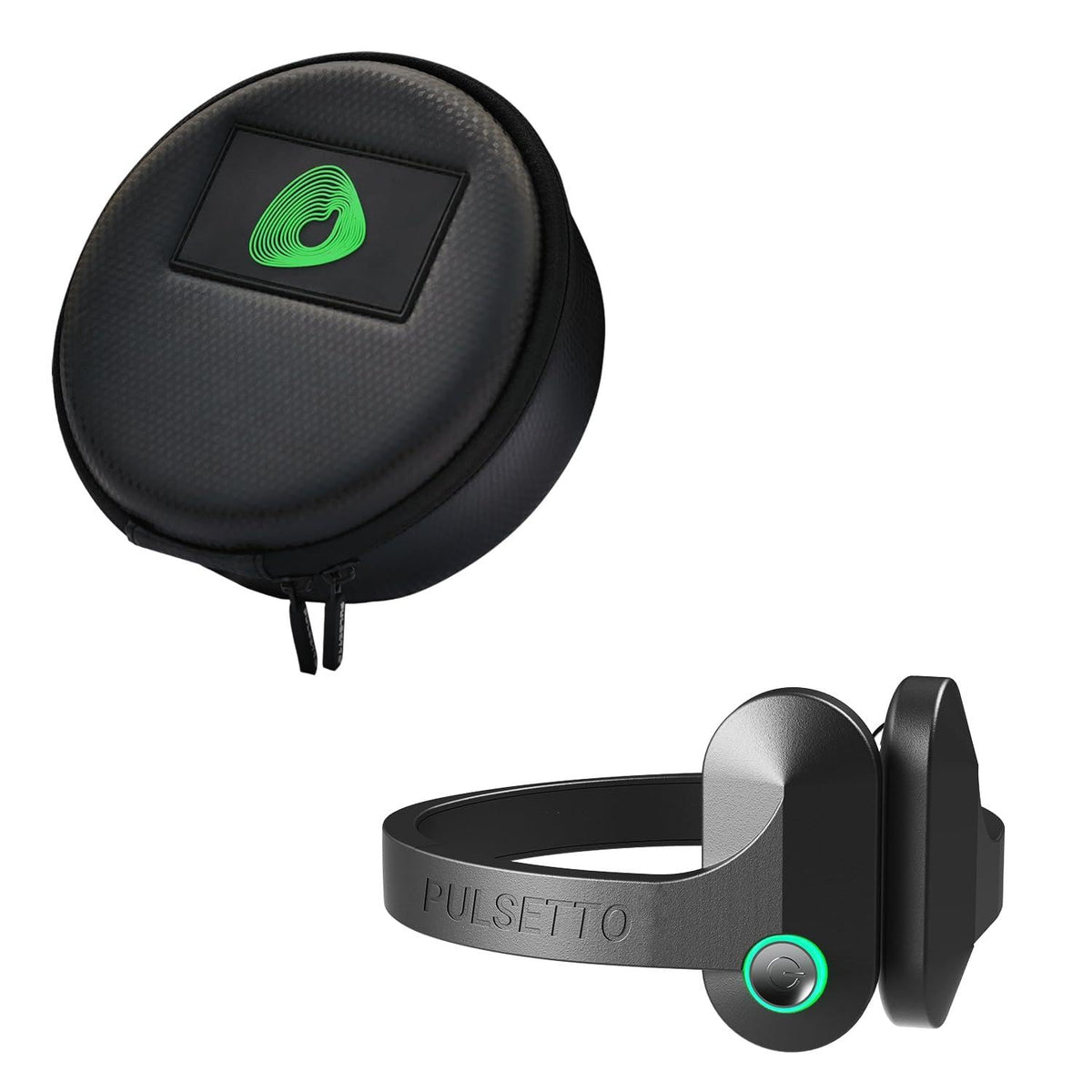 Pulsetto Wellness Wearable + Hardshell Travel Case