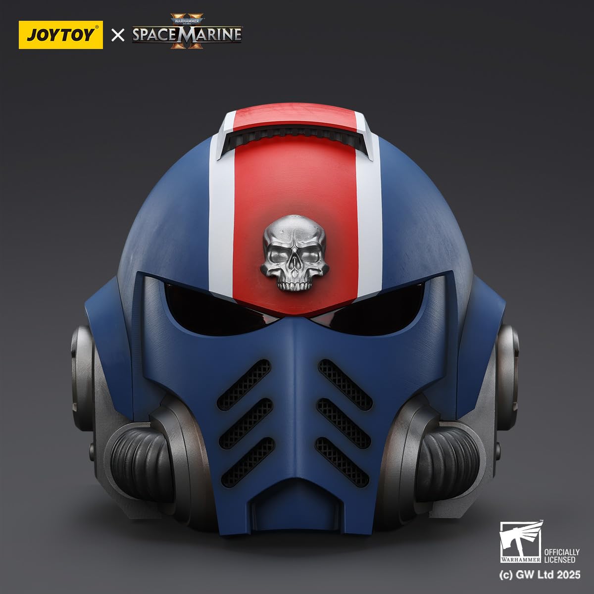 JOYTOY Wearable MKX Helmet Ultramarines Lieutenant Titus