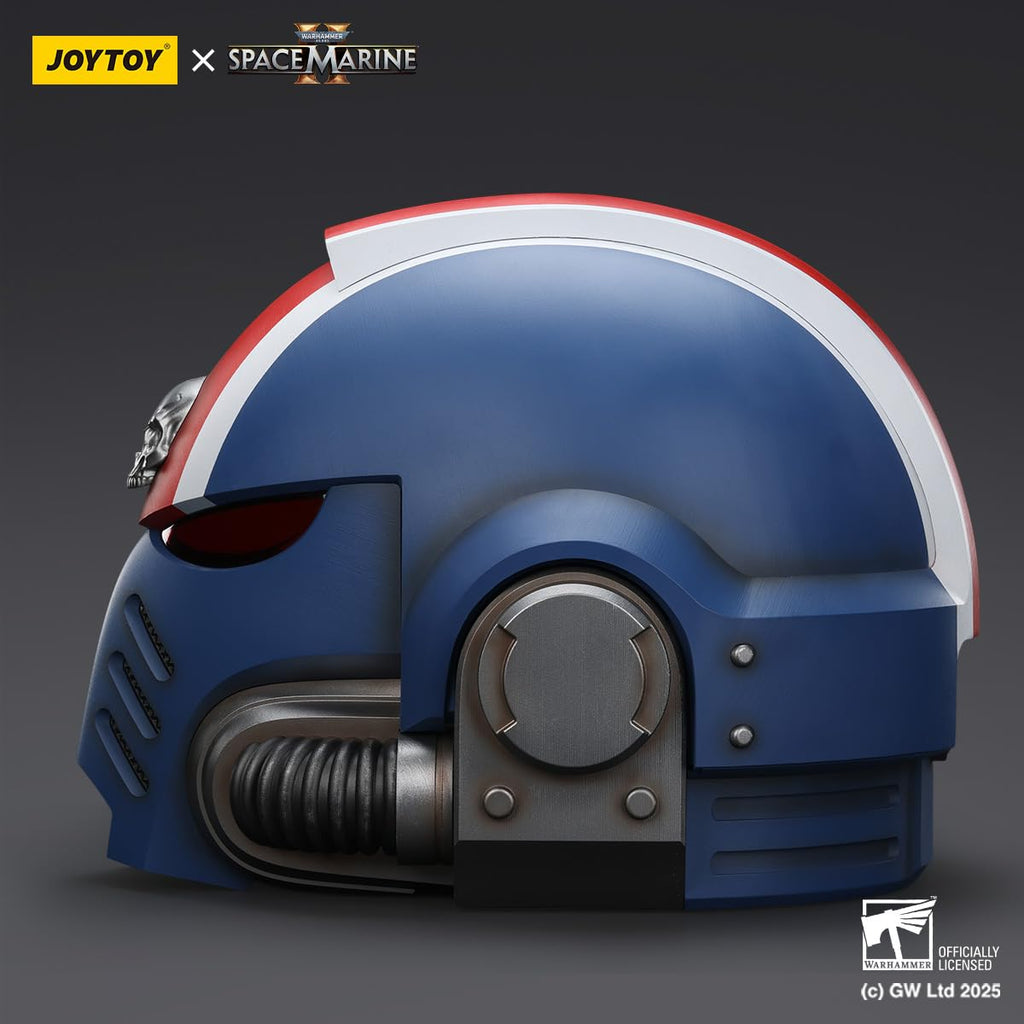 JOYTOY Wearable MKX Helmet Ultramarines Lieutenant Titus