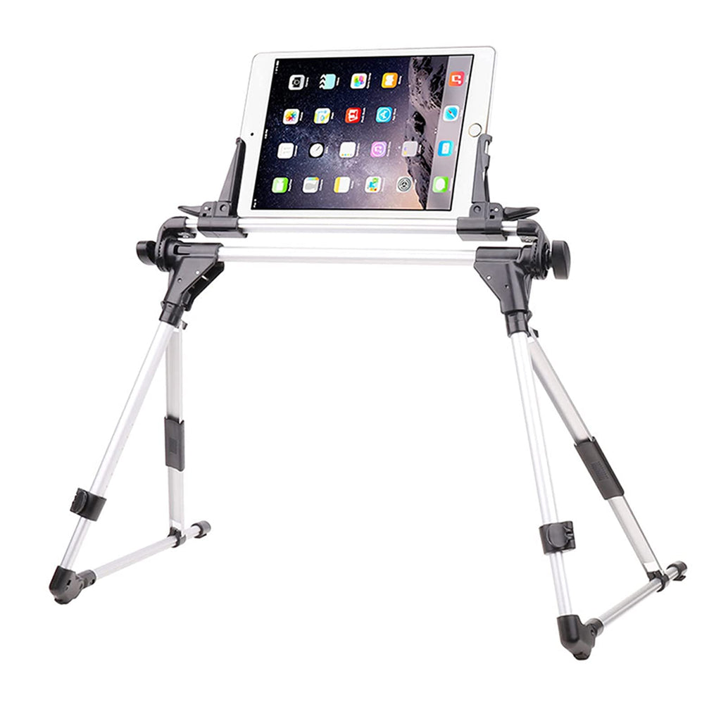 Tablet Stand Adjustable Phone/Tablet Holder with Steel Arm Lazy Mount Holder Stand for All 4"-10.5" Phones Tablet E-Readers Switch and More Devices