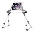 Tablet Stand Adjustable Phone/Tablet Holder with Steel Arm Lazy Mount Holder Stand for All 4"-10.5" Phones Tablet E-Readers Switch and More Devices