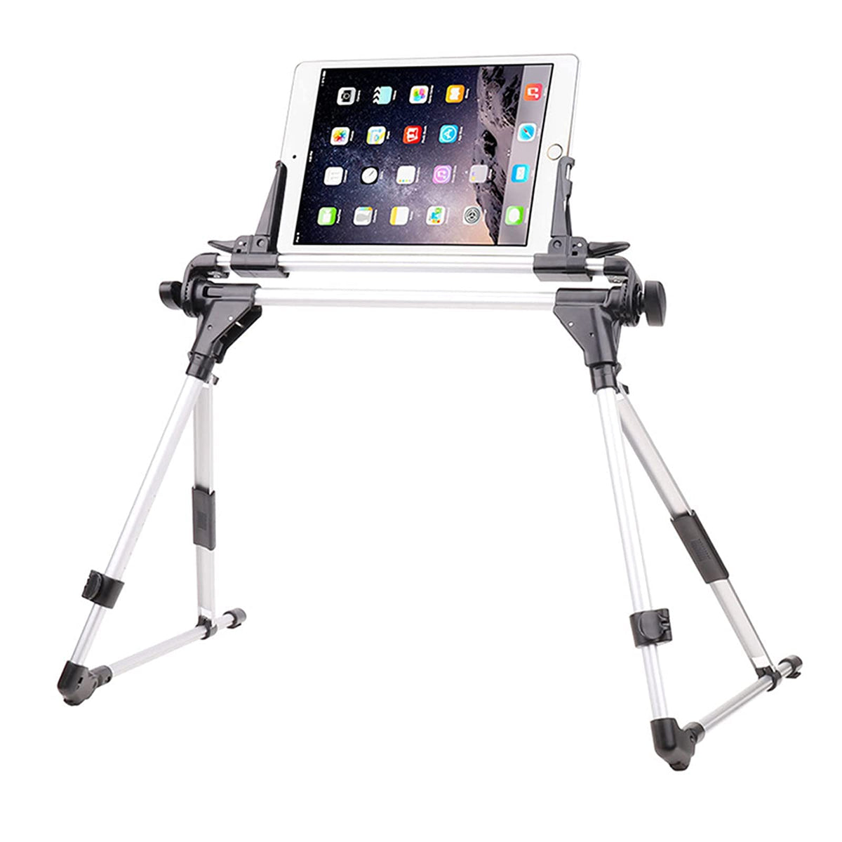 Tablet Stand Adjustable Phone/Tablet Holder with Steel Arm Lazy Mount Holder Stand for All 4"-10.5" Phones Tablet E-Readers Switch and More Devices