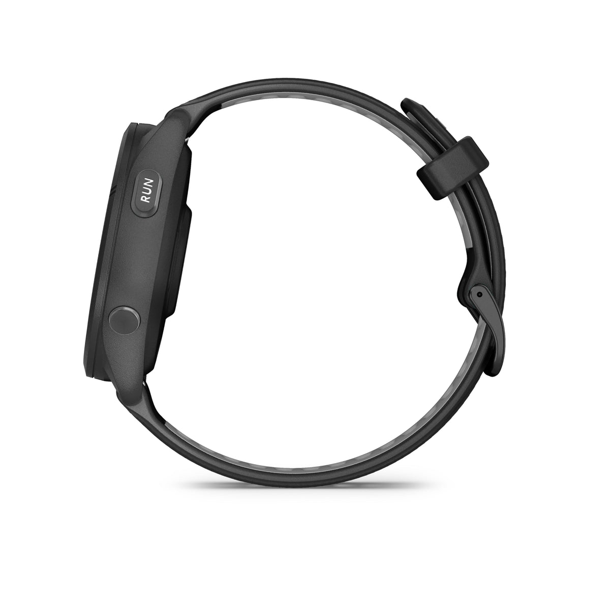 Garmin Forerunner® 265, Running Smartwatch, 46mm, Black/Powder Gray