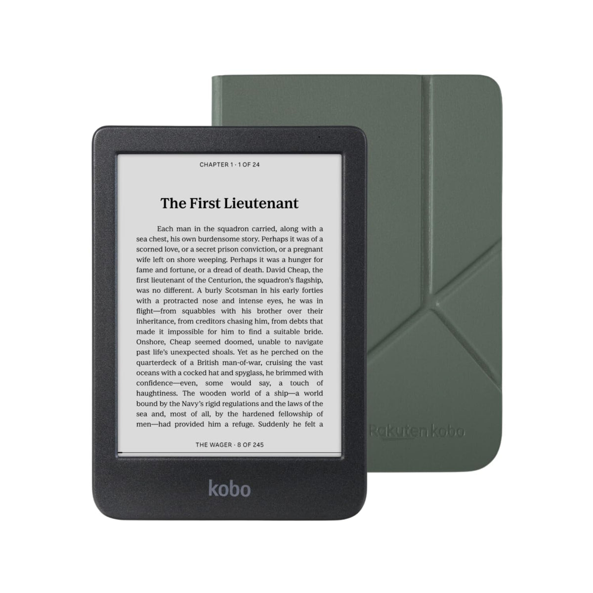 Kobo Clara BW eReader with Case Bundle (Candy Pink SleepCover, Case Bundle)