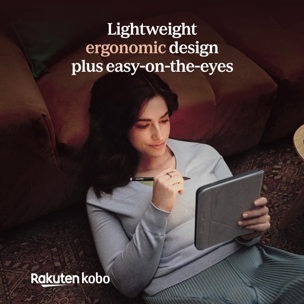 Kobo Libra Colour eReader, 7” Color E Ink, Waterproof, White