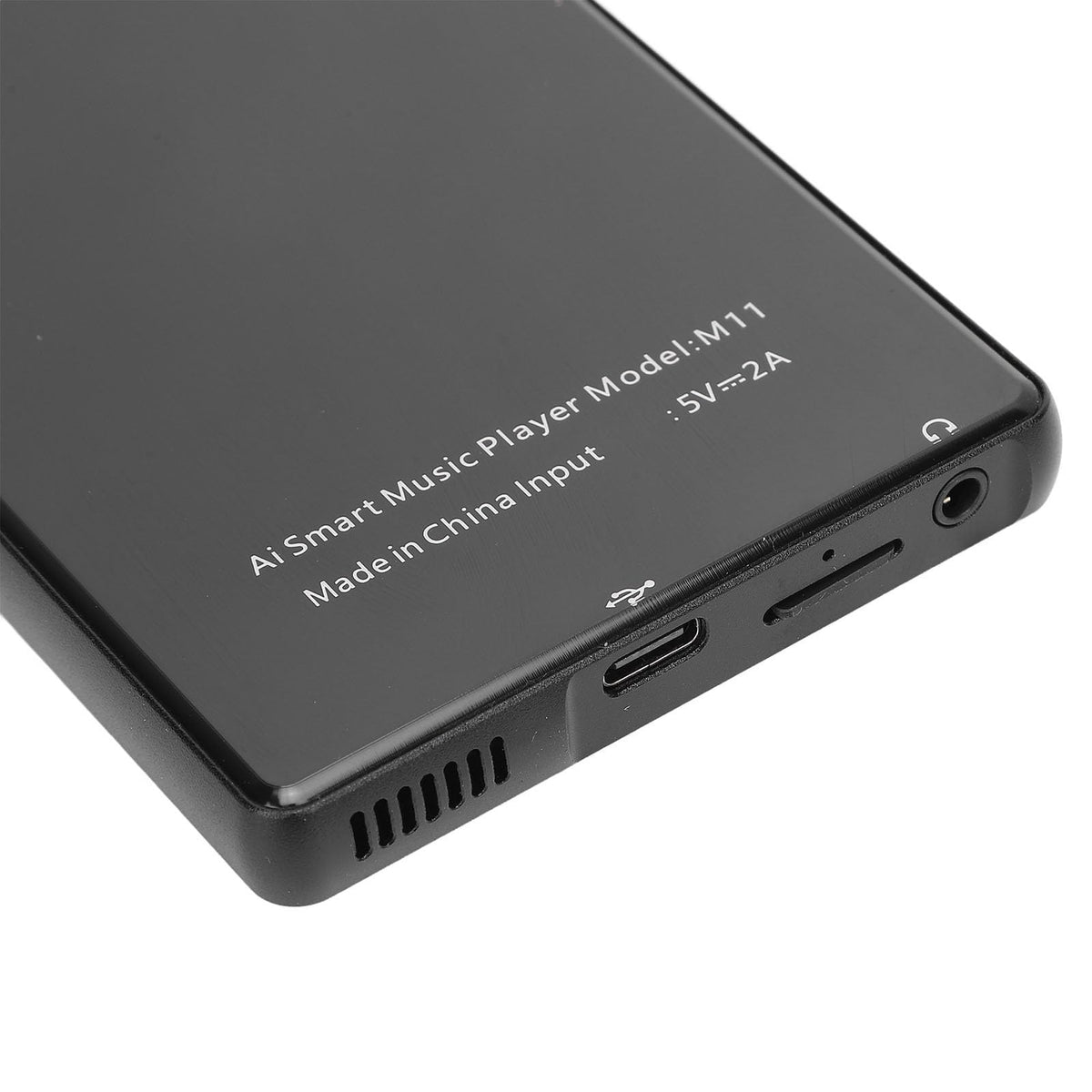 5.0in LED Multi Touch MP4 Player 1080P Video Playback Widescreen Portable Media with 2500mAh Battery Type C Fast Charging Supports AVI MOV MKV FM Radio Ebook Reader for Music and