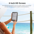 Yoidesu E Reader, 6in 800x600 HD E Reader, Ink Ebook Readers with Protective Case, Support FM, Music Playback, Electronic Device(#3)