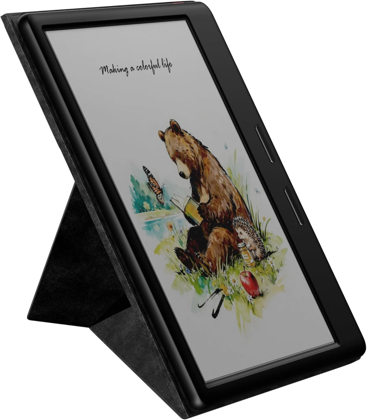 Ocean Color eBook 7” Reader with Cover (Stylus Pen Not Included)