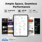 TCL NXTPAPER 11 Plus Android Tablet, 11.5" 2.2K 120Hz Display, 8+256GB