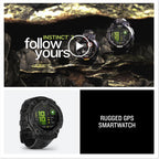 Garmin Instinct® 3 AMOLED, Rugged GPS Smartwatch, 45mm, Black