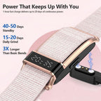 EnergyPort Smart Fitness Tracker for Men, Bracelet Band with Display Screen, Heart Rate Blood Oxygen Monitor, 150+ Sport Modes, IP68 Waterproof Sleep Activity Monitor for Android iOS