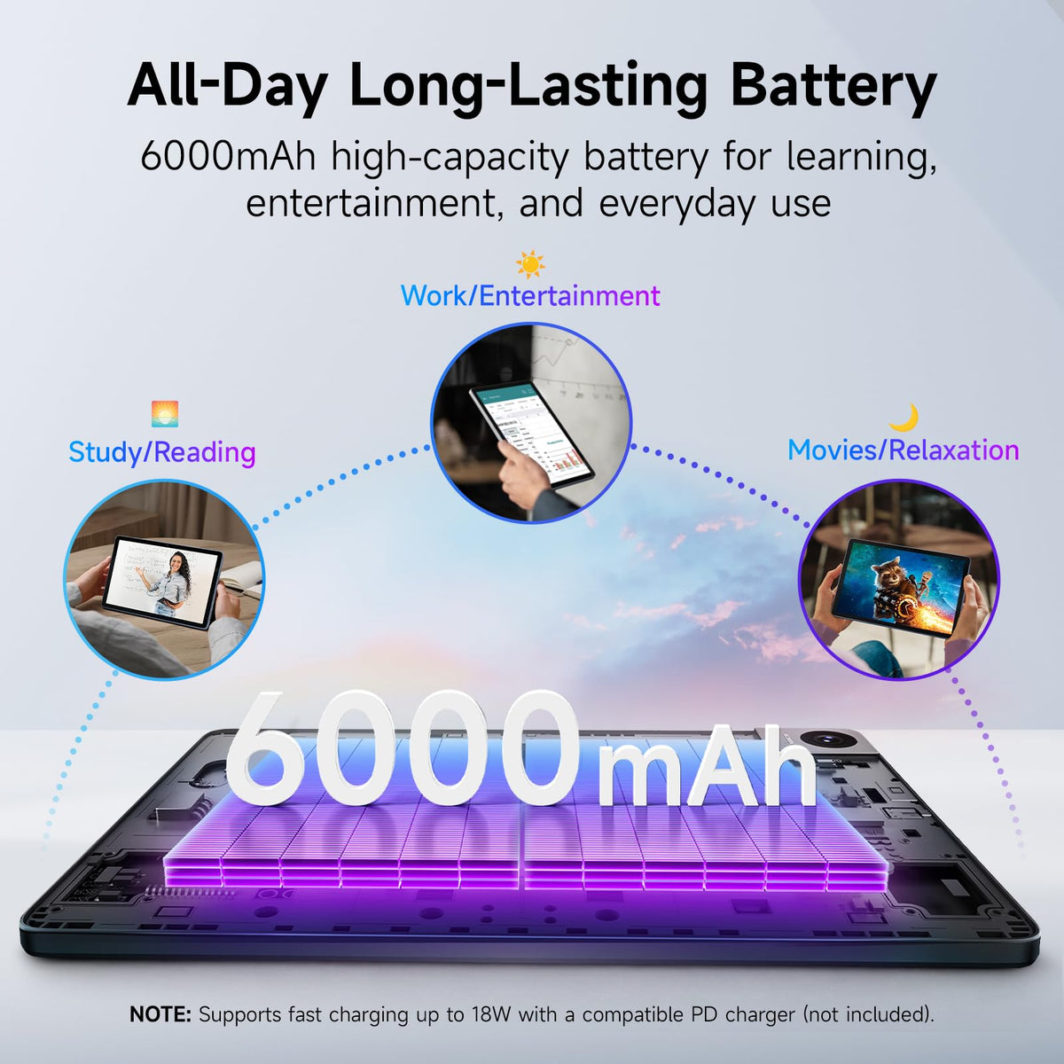 TCL TAB 10 Gen 4 Android Tablet, 10.1" FHD Display, 4+128GB