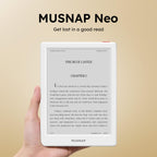 Neo 64GB+2GB eBook Reader Supports 3rd-Party apps, 6”E Ink ePaper eReader B/W Digital Paper, Long Battery Life for Reading