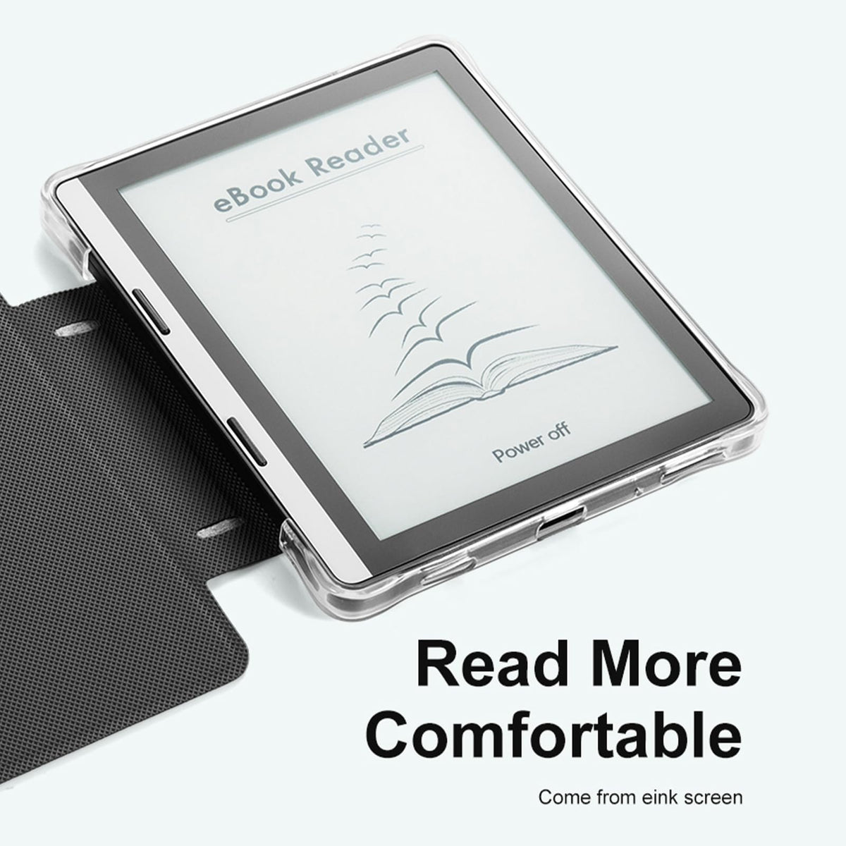 Yunseity 5.76 Inch E Reader, Ultra Thin Lightweight Body with Front Light, High Clarity Screen, 16GB Storage, Long Battery Life, Supports EPUB PDF MOBI, for Reading eBooks (2G+32G)