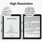 Yunseity 5.76 Inch E Reader, Ultra Thin Lightweight Body with Front Light, High Clarity Screen, 16GB Storage, Long Battery Life, Supports EPUB PDF MOBI, for Reading eBooks (2G+32G)