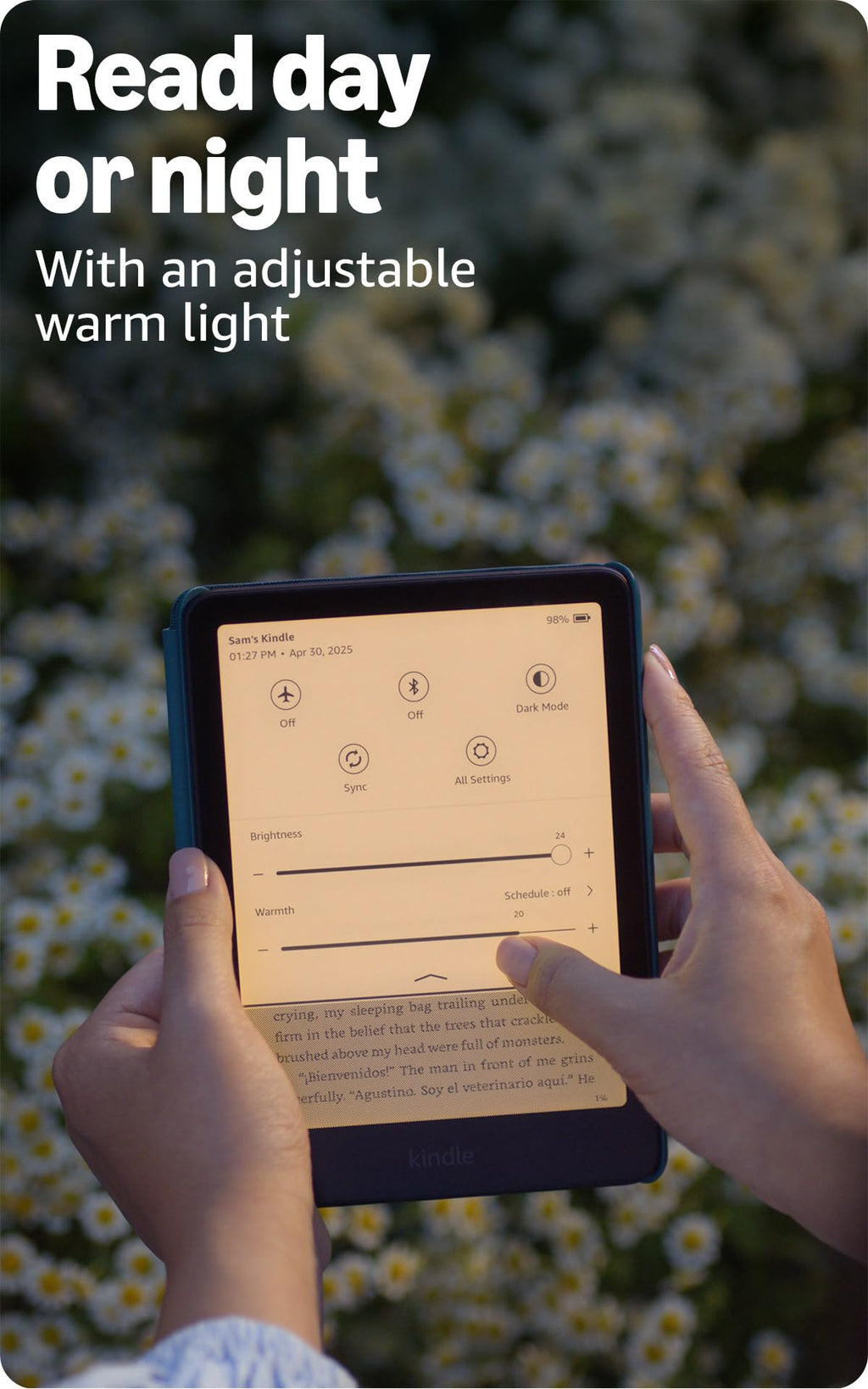 Like-New Amazon Kindle Paperwhite 16GB (2024 model) – 7" glare-free display and weeks of battery life – Black