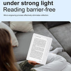 7 Inch E Reader, TFT LCD Screen with Adjustable Font & Brightness for Digital Reading & Multimedia, Includes Protective Case & Earphones (8G)