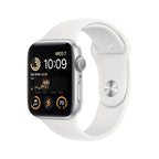 Apple Watch SE (2nd Gen) (GPS, 40mm) - Midnight Aluminum Case with Midnight Sport Band, S/M (Renewed)