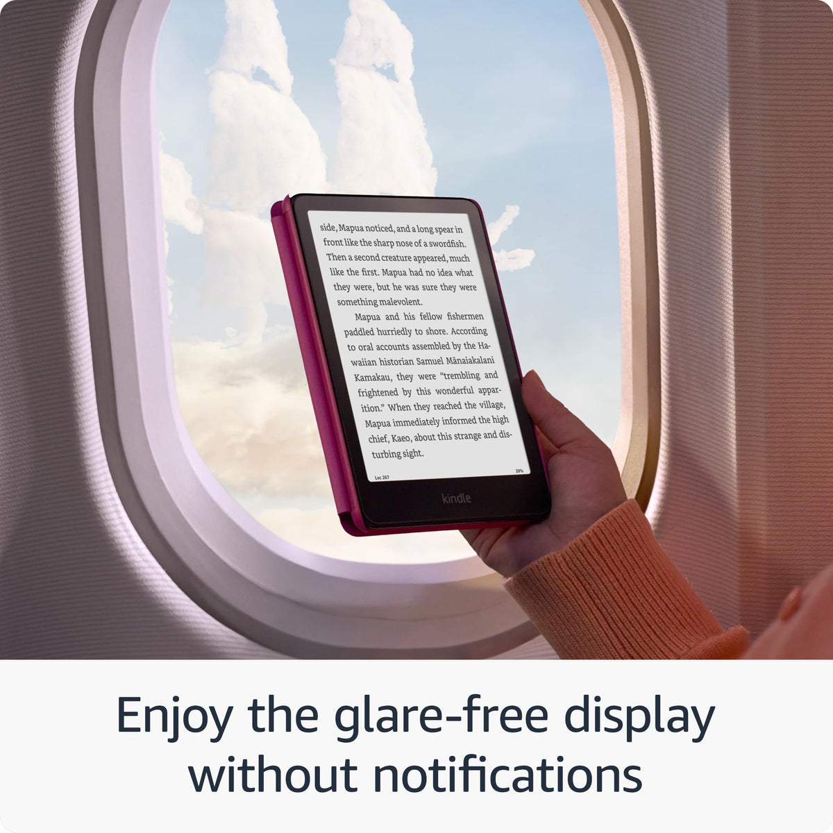 Amazon Kindle Paperwhite Bundle: Includes, Amazon Kindle Paperwhite 16GB | Black, Sling Bag | Cinder