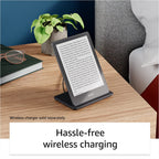 Amazon Kindle Paperwhite Signature Edition (32 GB) – With auto-adjusting front light, wireless charging, 6.8“ display, and up to 10 weeks of battery life– Without Lockscreen Ads – Denim