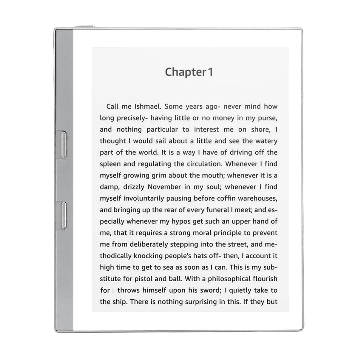 Fabater E Reader, 5.76 Inch HD Touchscreen 24 Adjustable Color Temperature Enhanced Contrast Lightweight Electronic Reader Ebook with 1GB RAM 32GB ROM Expandable Storage for (Gray)
