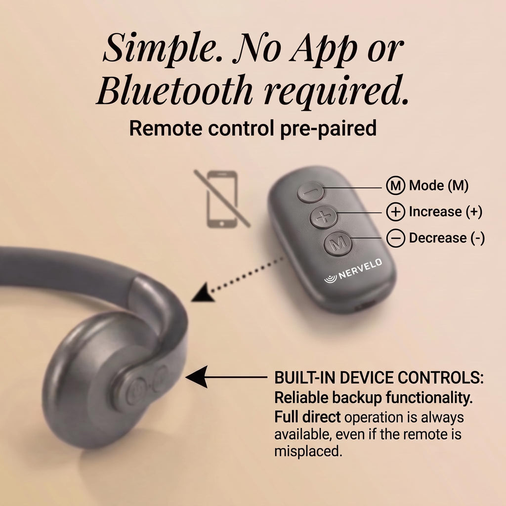 Wellness wearable for Vagus Nerve support | No App