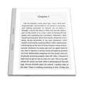 Fabater E Reader, 5.76 Inch HD Touchscreen 24 Adjustable Color Temperature Enhanced Contrast Lightweight Electronic Reader Ebook with 1GB RAM 32GB ROM Expandable Storage for (Gray)