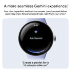 Google Pixel Watch 4 (45mm) - Smartwatch - Moonstone Active Band - Wi-Fi