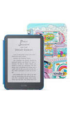 Amazon Kids Kindle Paperwhite 16GB (newest model), Thinner and lighter, 7" display, Months of battery, Includes 1 year of books and Whisker World cover